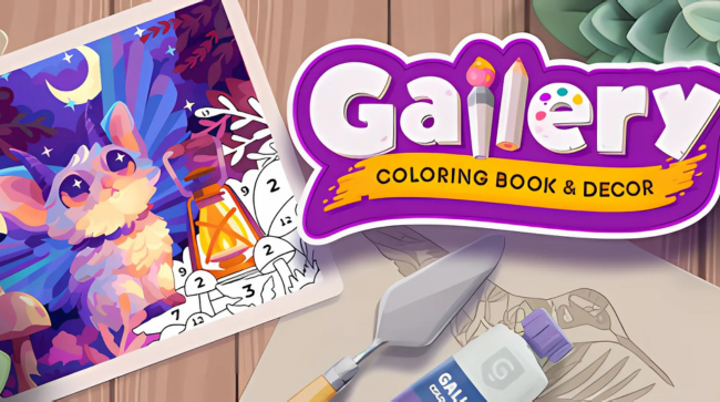 Gallery Coloring book & decor Free Download